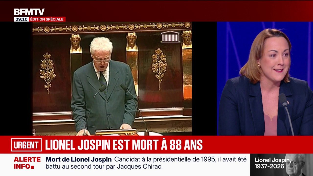 L'ancien Premier ministre socialiste Lionel Jospin est décédé dimanche à l'âge de 88 ans