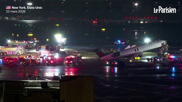 Collision d’avion à l’aéroport LaGuardia à New York : le pilote et son copilote tués, une hôtesse éjectée
