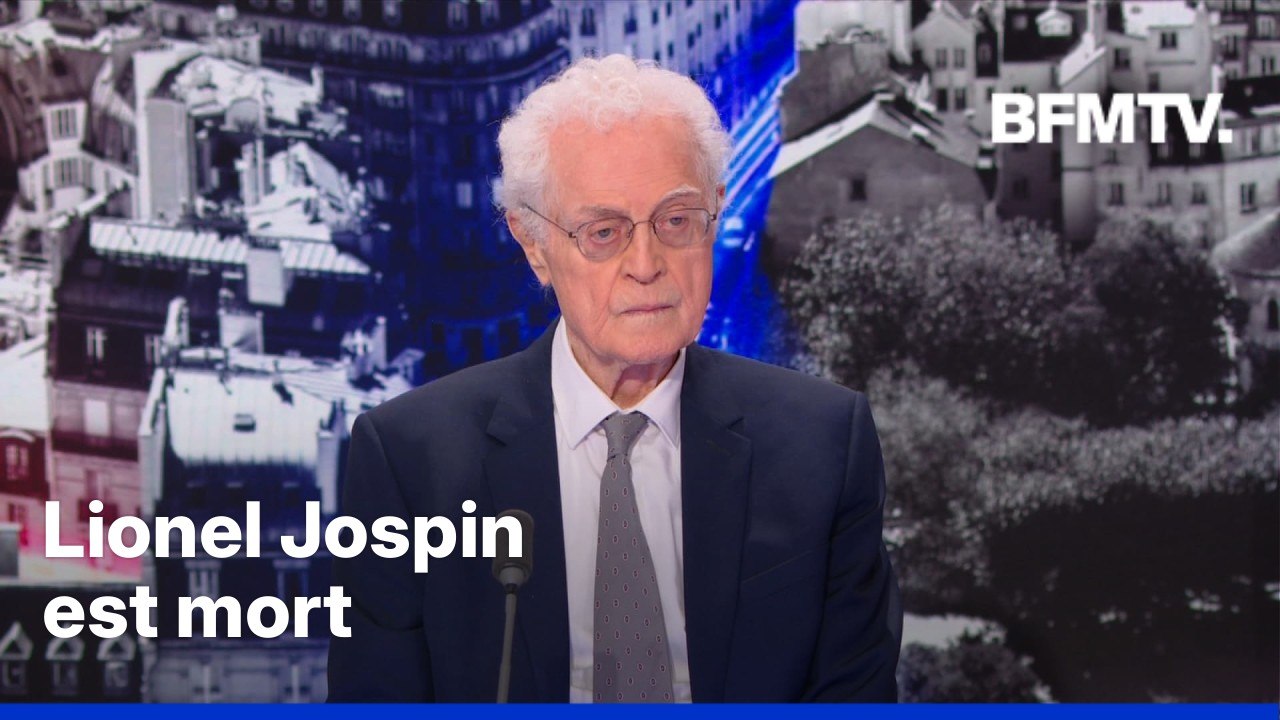 Lionel Jospin est décédé à l'âge de 88 ans
