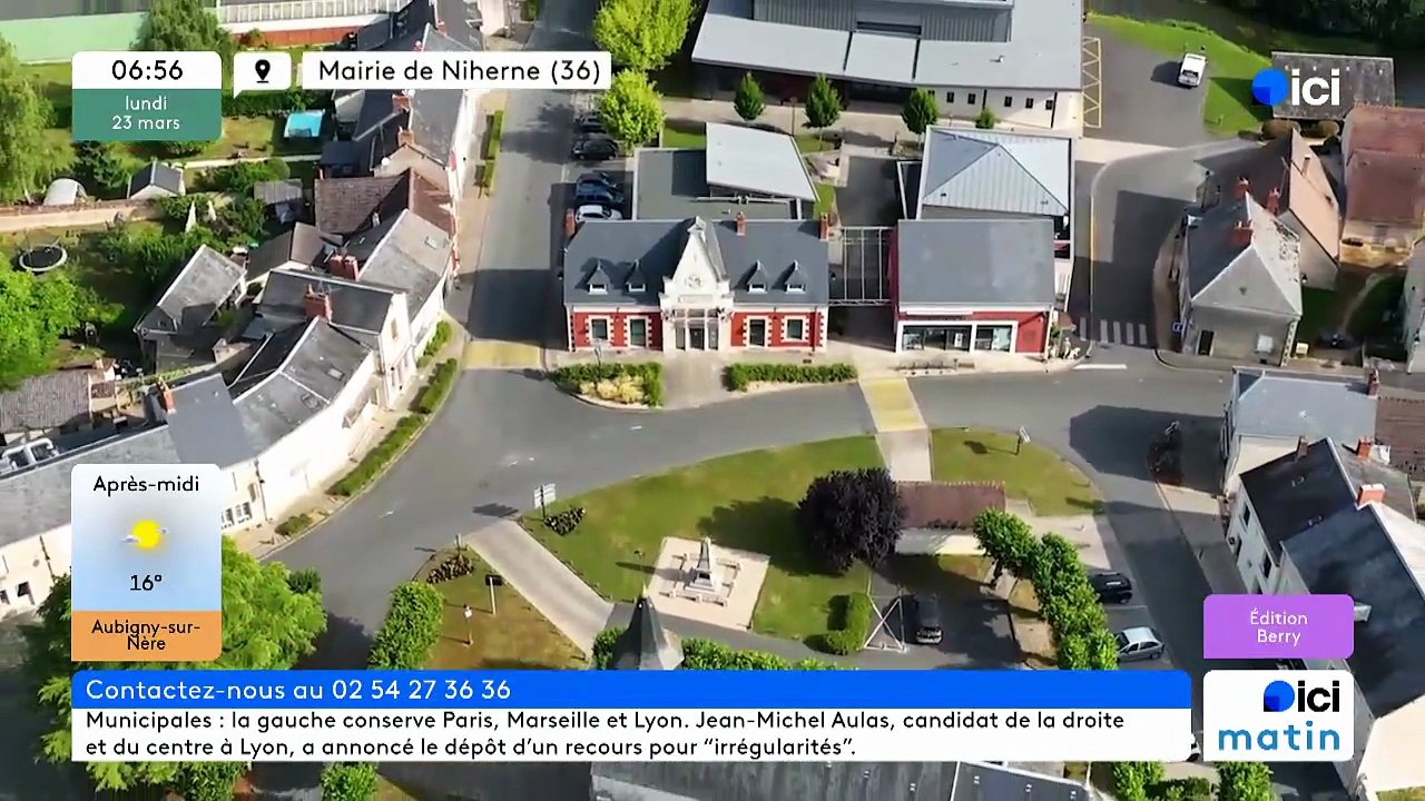 23/03/2026 - ici matin par ici Berry en vidéo