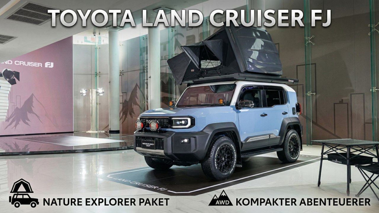 Toyota Land Cruiser FJ Nature Explorer Concept kompakt & robust