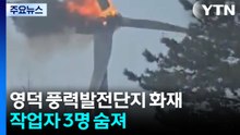 영덕 풍력발전단지 화재...작업자 3명 숨져 / YTN