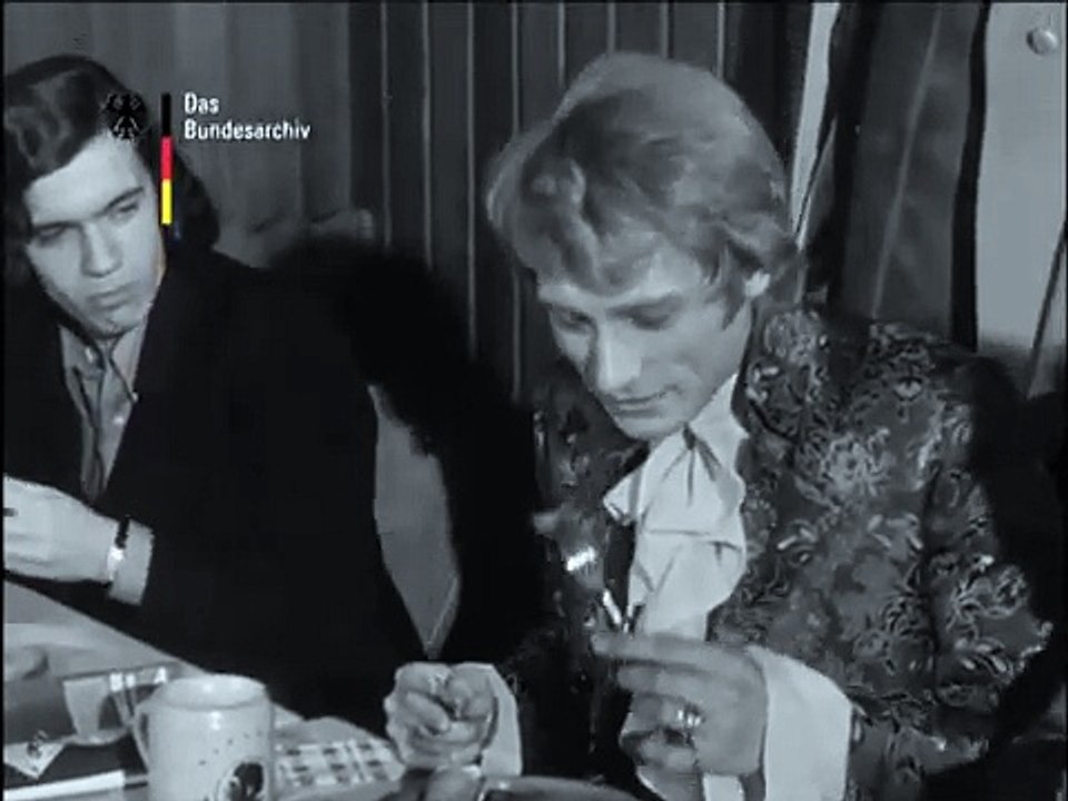 1968 – Johnny Hallyday – Johnny en tournée en Allemagne (Die Zeit Lupe, NDW, 23 Avril)