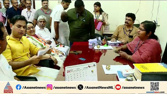 നാമനിർദേശ പത്രിക സമർപ്പണത്തിന്റെ സമയം അവസാനിച്ചു