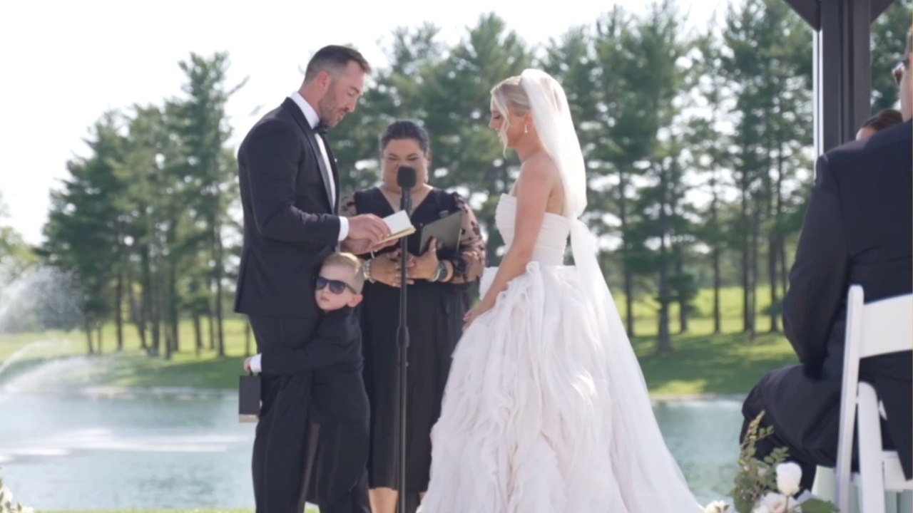 Groom Calls Stepson To The Altar For Personalized Vows | Happily TV