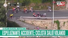 Impactante accidente en el ciclismo femenino: deportista salió despedida del barranco