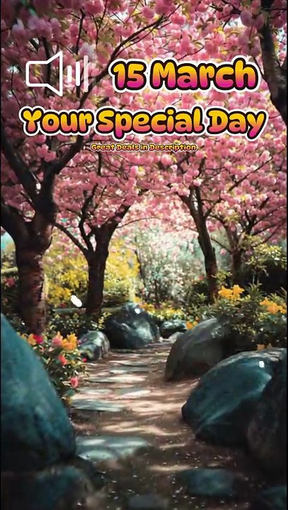 15 March Happy Birthday Short