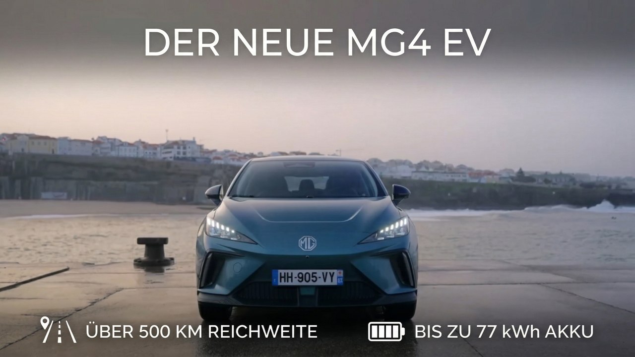 MG4 EV Technikcheck in 60 Sekunden: Urban bis XPOWER im Überblick
