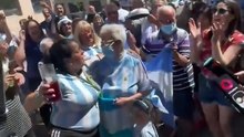 Abuela LALALA y campeona del mundo