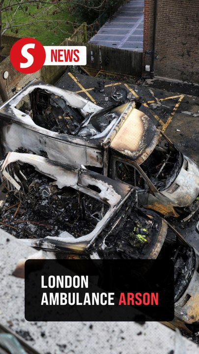 Ambulances from London Jewish community organisation torched