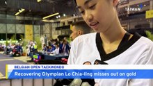 Recovering Olympian Lo Chia-ling Takes Silver at Taekwondo Belgian Open