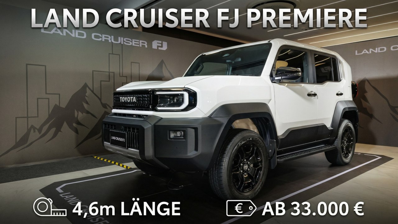 Toyota Land Cruiser FJ Basismodell White Pearl Technik-Check