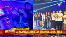 ¿Tercera en discordia? Así fue el escándalo en la fiesta de la Selección que detonó la guerra entre Emilia con Antonela Roccuzzo y Tini