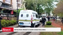 Antalya'da ırmakta kadın cesedi bulundu