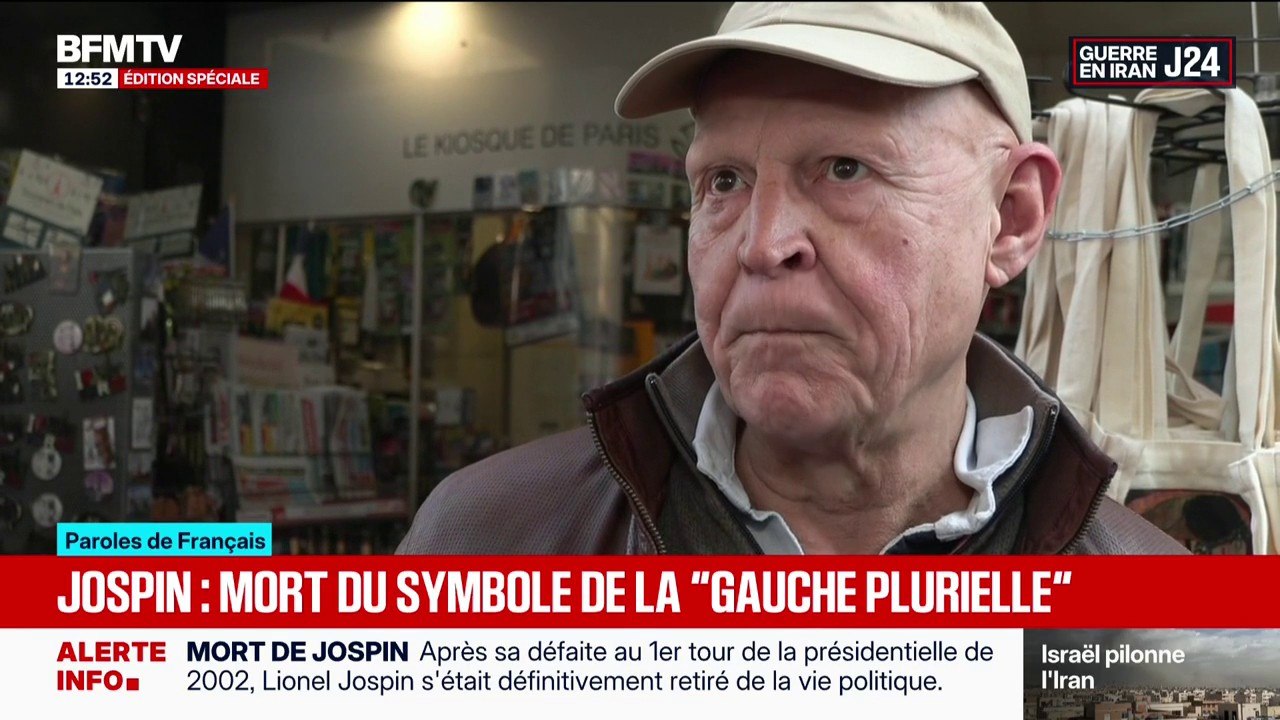 Mort de Lionel Jospin: les réactions des Français après le décès de l'ancien Premier ministre