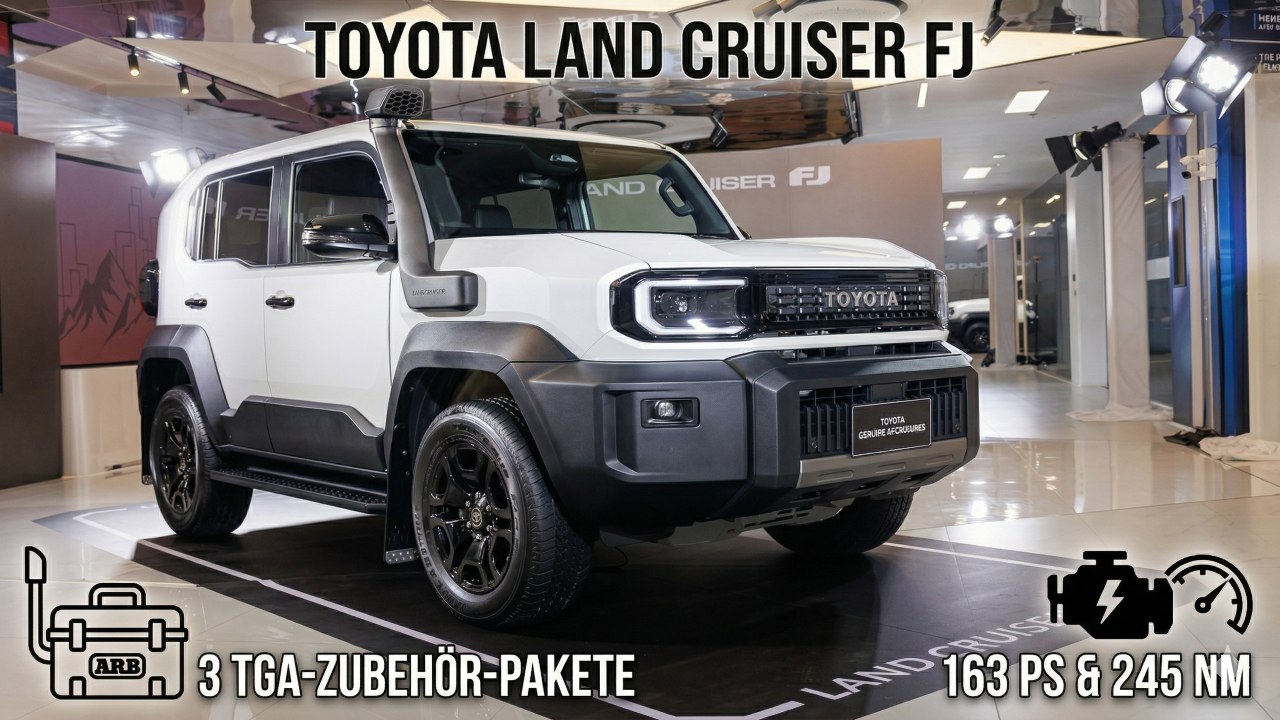Toyota Land Cruiser FJ: TGA Zubehör im Detail erklärt