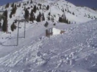 Luge freestyle aux Arcs 2000