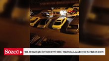 'Kız arkadaşım intihar etti' dedi, tabanca lavabonun altından çıktı