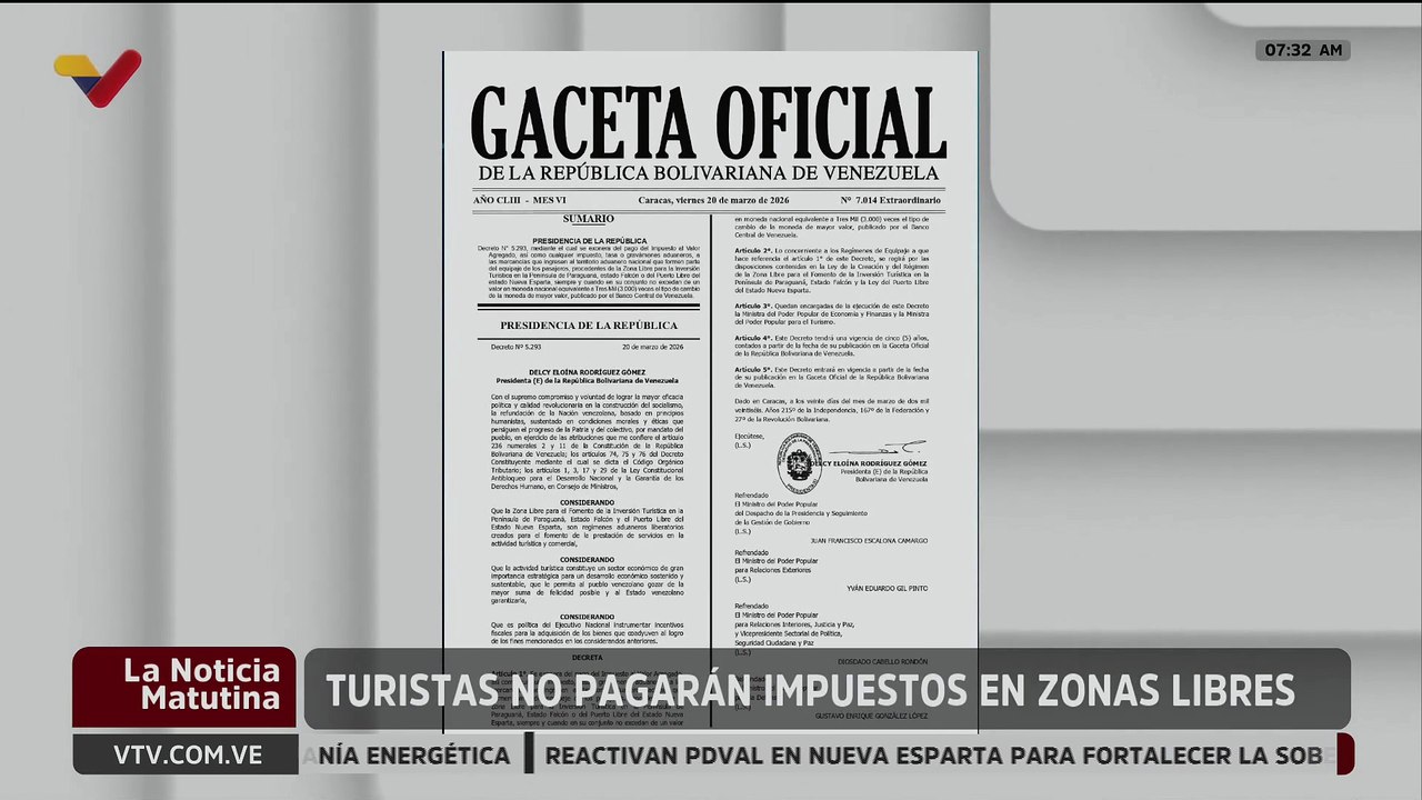 Exoneran de impuestos a mercancías de los pasajeros de la Zona Libre en Paraguaná