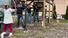 🏹 Family Archery Experience | Slow Motion Bullseye 🎯 | Barefoot Bushcraft Niagara