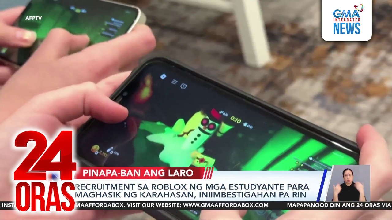Roblox ban eyed starting Holy Week | 24 Oras