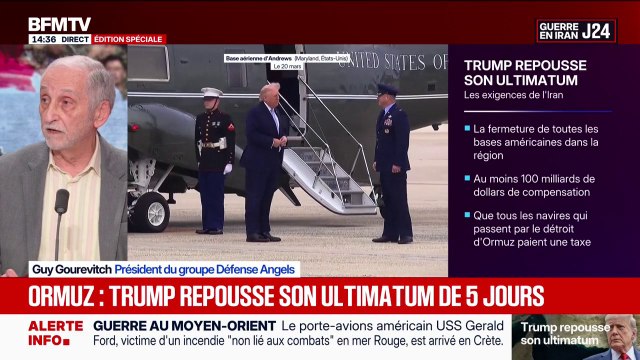 Guerre en Iran: Les stratégies de Donald Trump et de Benjamin Netanyahu sont totalement différentes , analyse Guy Gourevitch, président du groupe Défense Angels