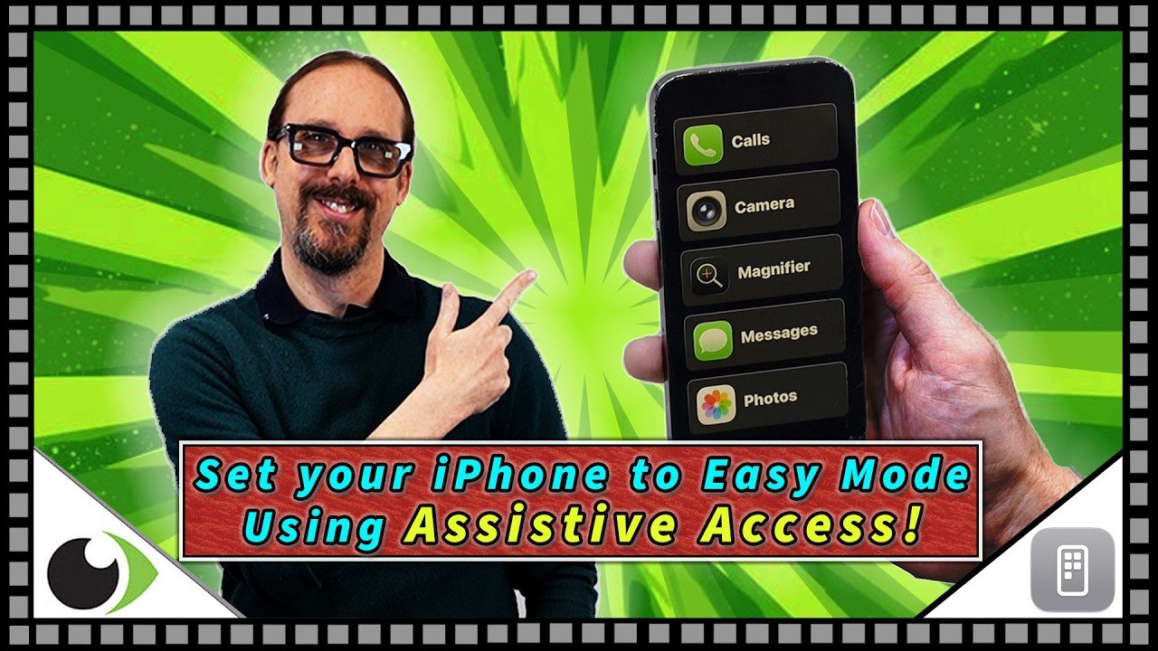 Assistive Access puts your iPhone on Easy Mode!
