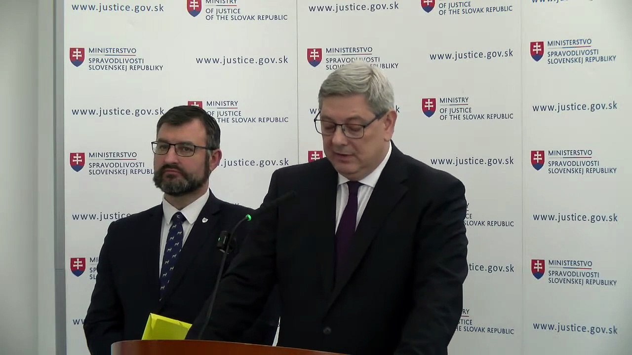 ZÁZNAM: Ministerstvo spravodlivosti pripravilo komplexnú zmenu inštitútu tzv. kajúcnika