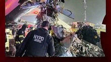 Un avión chocó contra un camión de bomberos en Nueva York: murieron el piloto y el copiloto