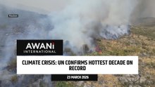 UN confirms hottest decade on record