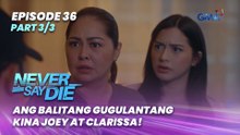 Never Say Die: Ang balitang gugulantang kina Joey at Clarissa! (Episode 36 - Part 3/3)