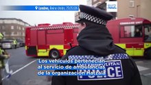 La Policía británica investiga como delito de odio la quema de 4 ambulancias de una organización judía