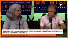 La Biblioteca Popular de Posadas conmemora la semana de la memoria con actividades culturales