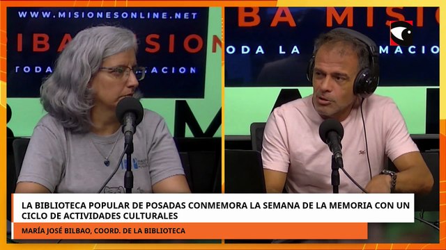 La Biblioteca Popular de Posadas conmemora la semana de la memoria con actividades culturales