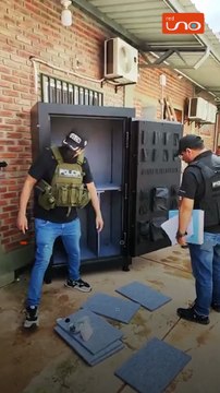 Abren cajas fuertes incautadas a Sebastián Marset y crece la expectativa por su contenido