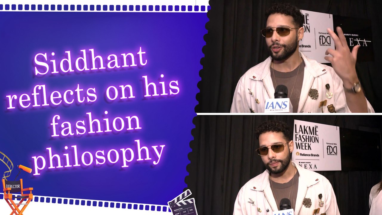 IANS Exclusive: Siddhant Chaturvedi praises Max Fashion at Lakmé Fashion Week 2026