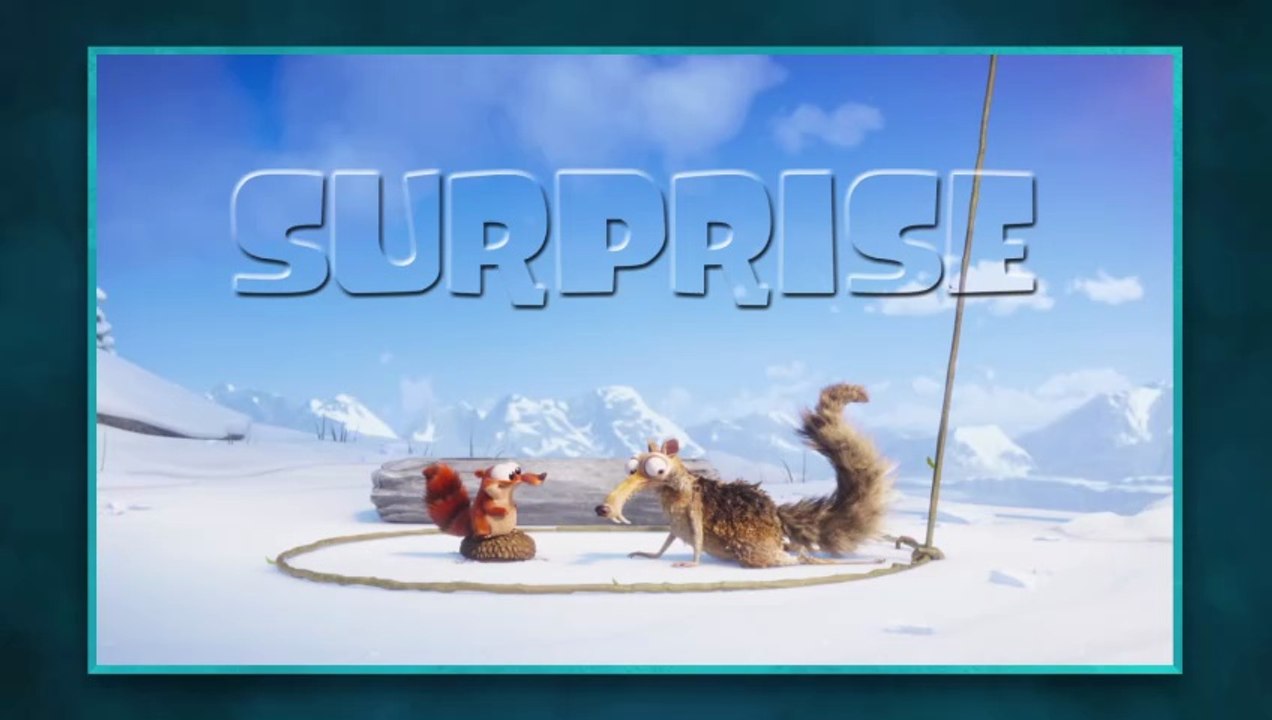 SCRAT - SURPRISE - SELFIES WITH ICE AGE CHARACTERS - A.I