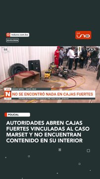 Autoridades abren cajas fuertes vinculadas al caso Marset y no encuentran contenido en su interior