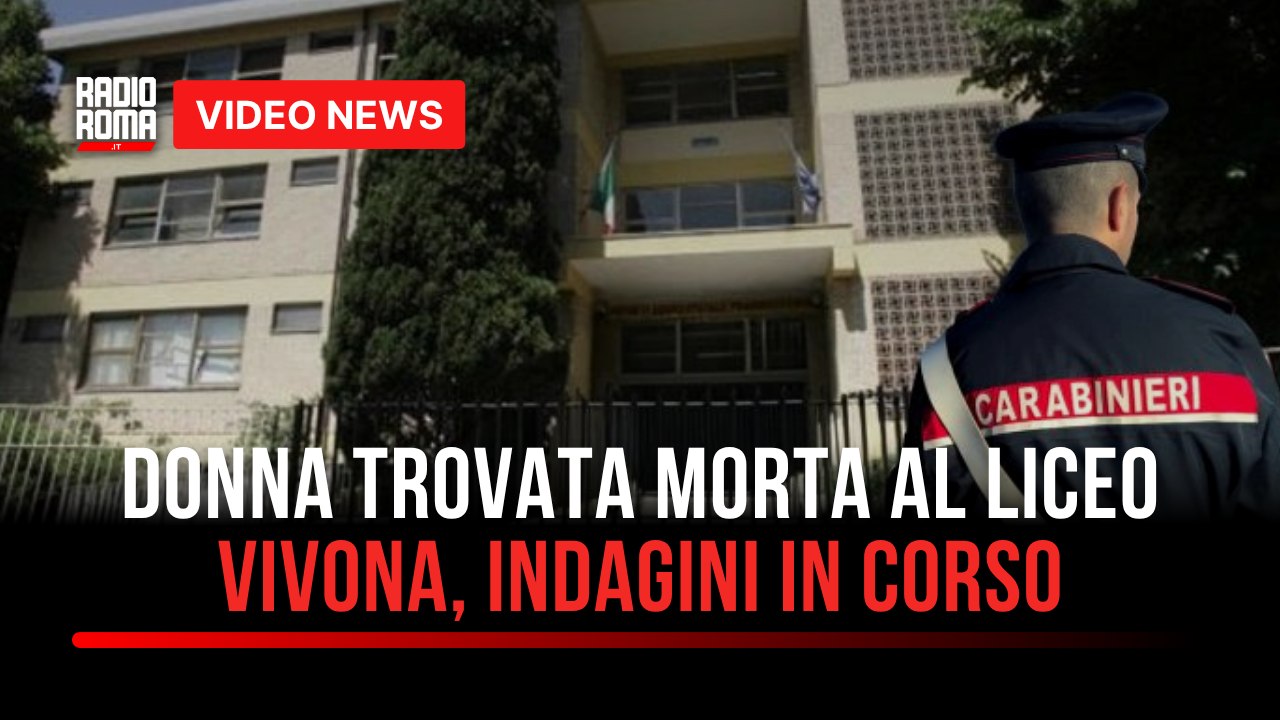 Donna trovata morta al liceo Vivona, indagini in corso