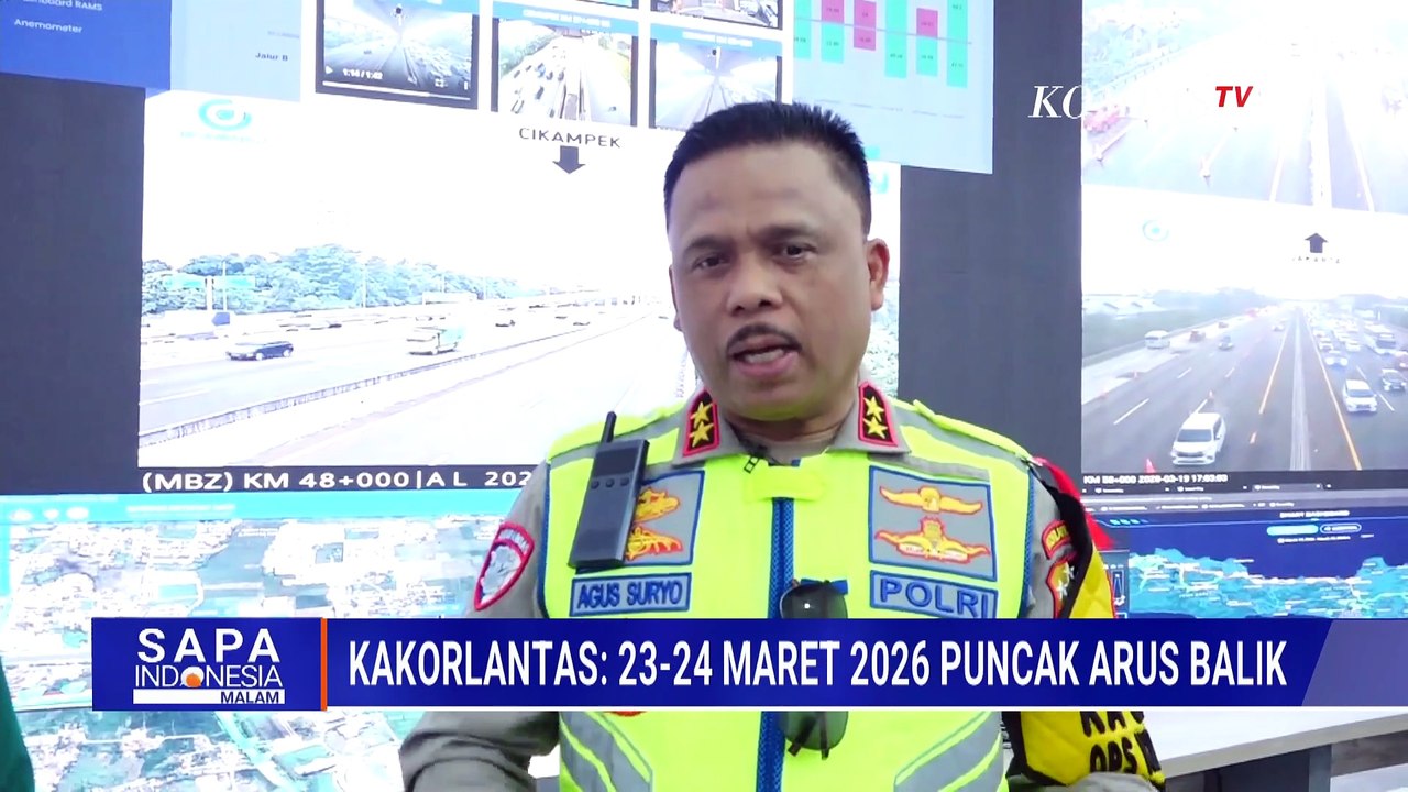 Puncak Arus Balik Lebaran Dimulai, Korlantas Siapkan Strategi Khusus