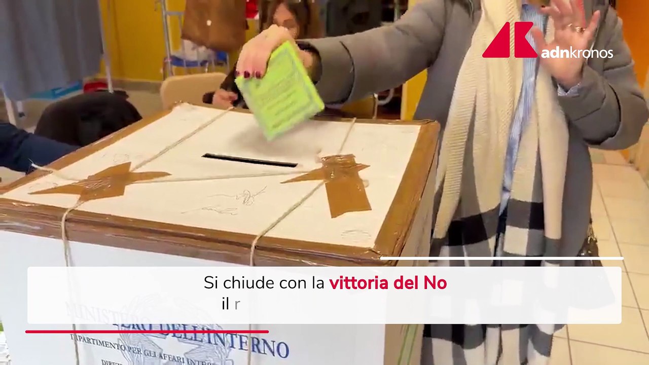 Referendum Giustizia, vince il 'No'. Meloni: "Rispettiamo la decisione"