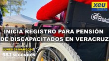 Inicia registro para pensión de discapacitados en Veracruz