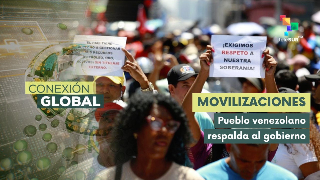 Venezolanos exigen el levantamiento de las sanciones impuestas por EE.UU.