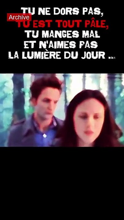 Je sais ce que tu es ...