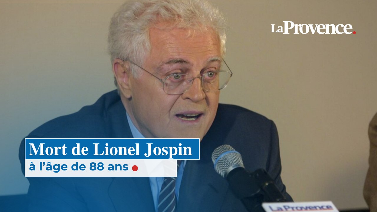 Mort de Lionel Jospin à l’âge de 88 ans