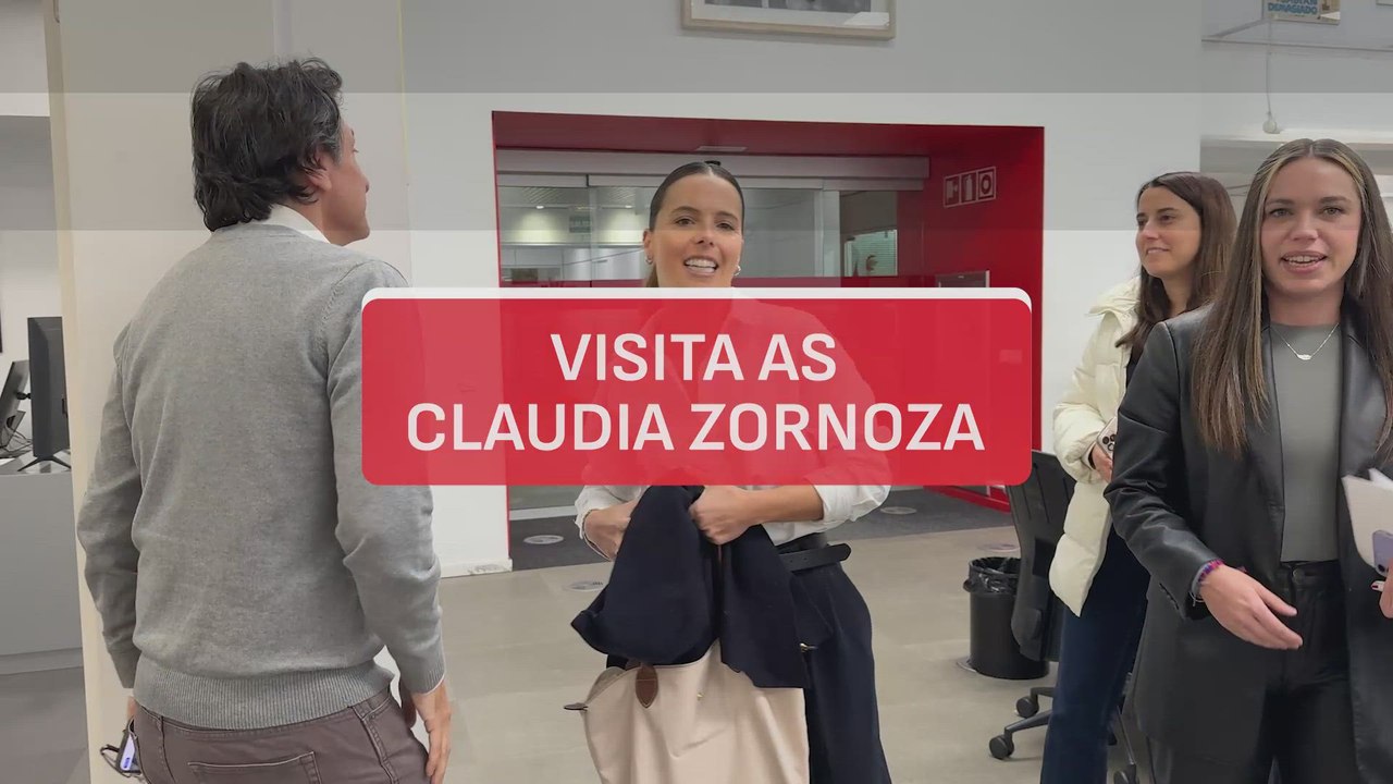 CLAUDIA ZORNOZA visita AS: el MADRID, el CLÁSICO y el FÚTBOL FEMENINO