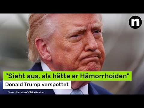 Donald Trump: Sieht aus, als hätte er Hämorrhoiden - Präsident offenbart Probleme beim Hinsetzen
