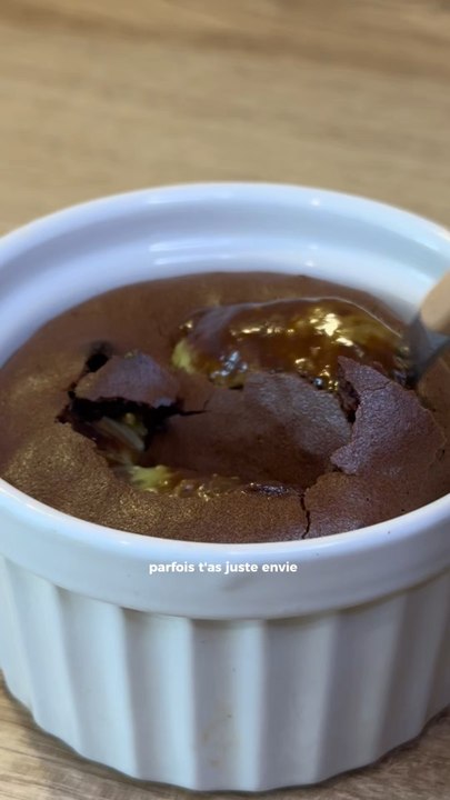 Fondant chocolat-pistache individuel 🤎