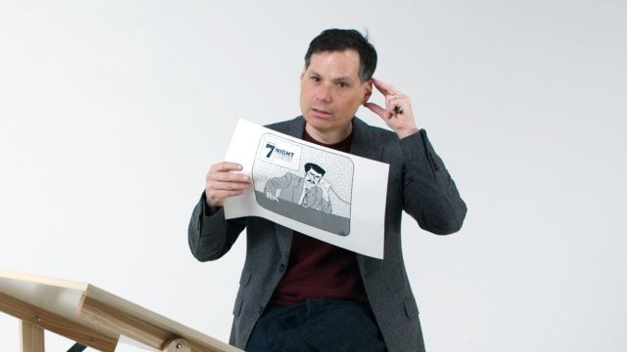 Michael Ian Black Enters the New Yorker Caption Contest