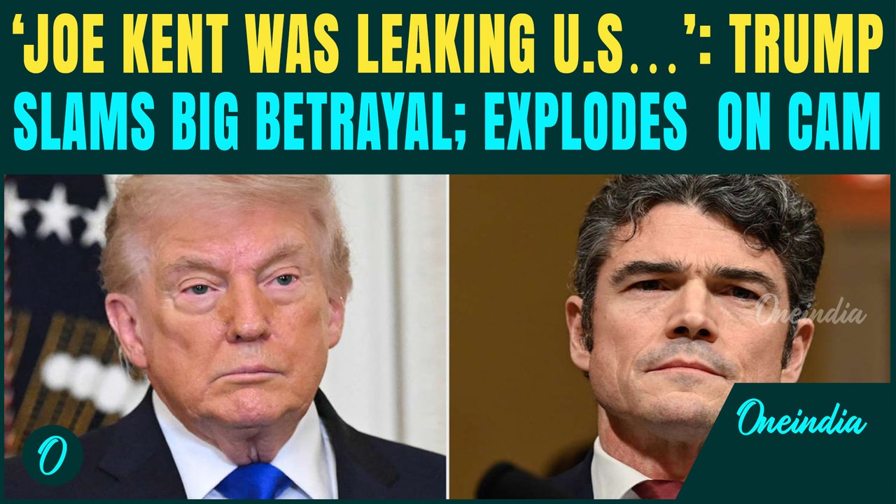 Trump GOES NUCLEAR On Joe Kent! Blasts Kent’s Past, Career & White House Role| ‘I AM NOT A FAN’